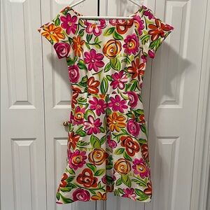 1980/90’s Vintage Arnold Scaasi 100% Silk Designer Dress with Pockets.